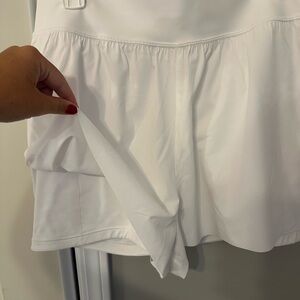 Athleta White Skorts Lightweight Athletic